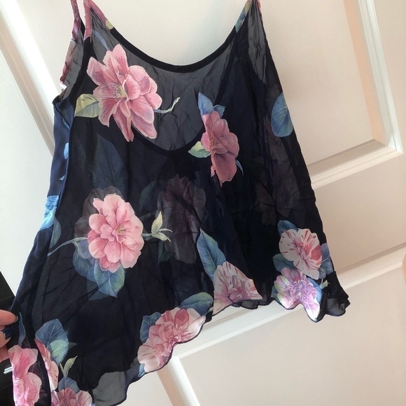 Planet Blue Floral Top - Picture 3 of 11